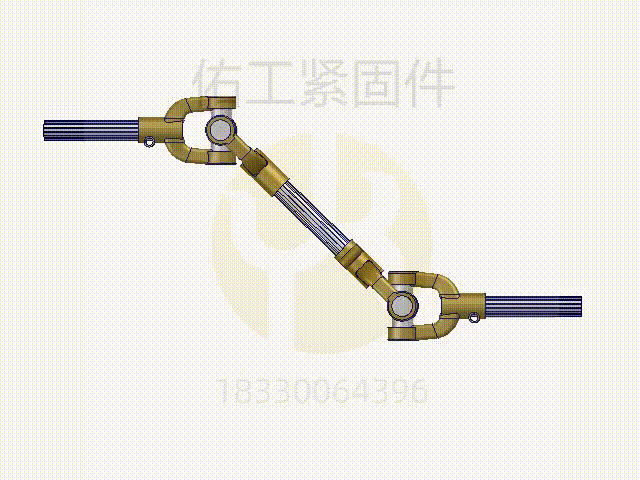 圖130 雙萬向聯軸器.gif